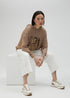 Deportiva con plataforma detalle color BLANCO - METAL LOLA CASADEMUNT