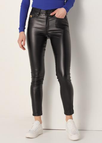 Pant polipiel Lois negro