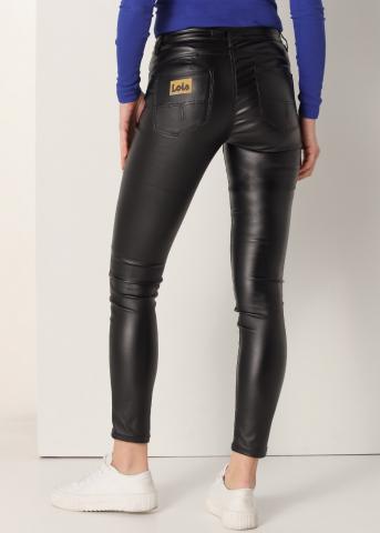 Pant polipiel Lois negro