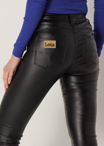 Pant polipiel Lois negro