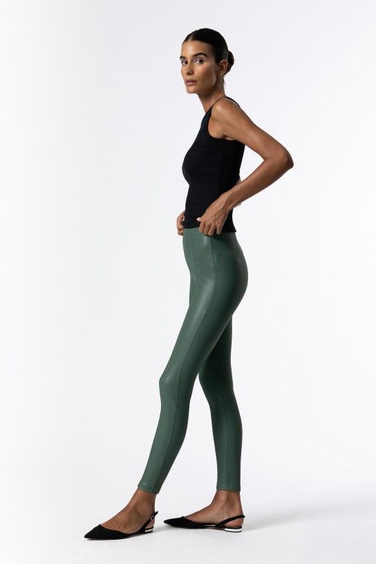 Legging polipiel Verde