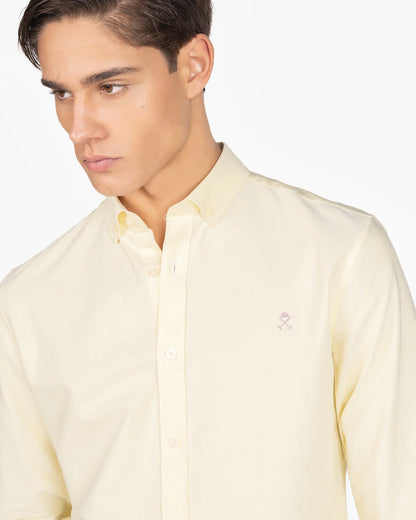 Camisa Oxford H&N Amarilla