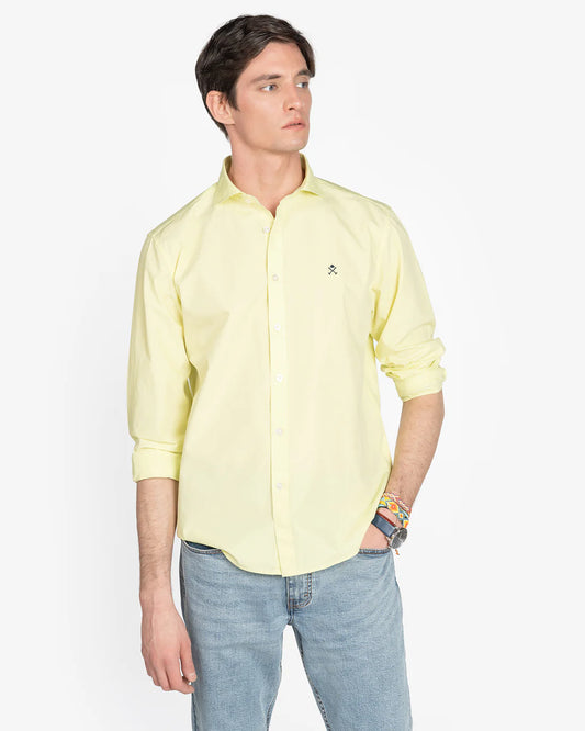 Camisa Cerdeña Amarilla H&N