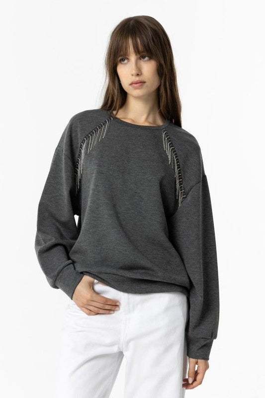 Sudadera Ballerina 060 Acero Gris