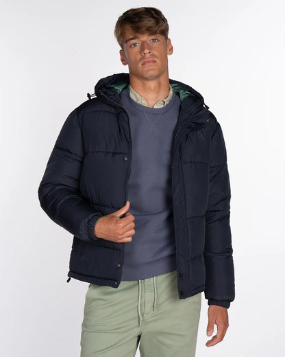 PARKA NORTH NAVY BLUE CON CAPUCHA