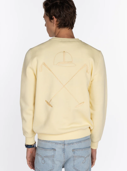 SUDADERA SHORELINE CLASSIC LIGHT YELLOW