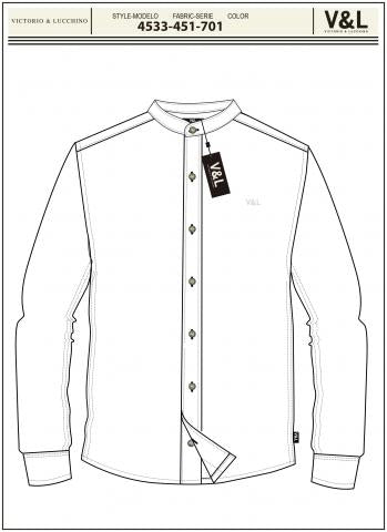 Camisa V&L Lino Blanca