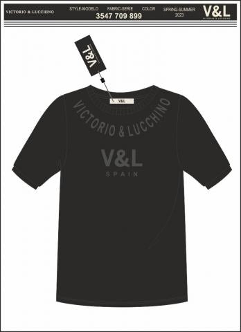 Camiseta V&L Piedra Negra