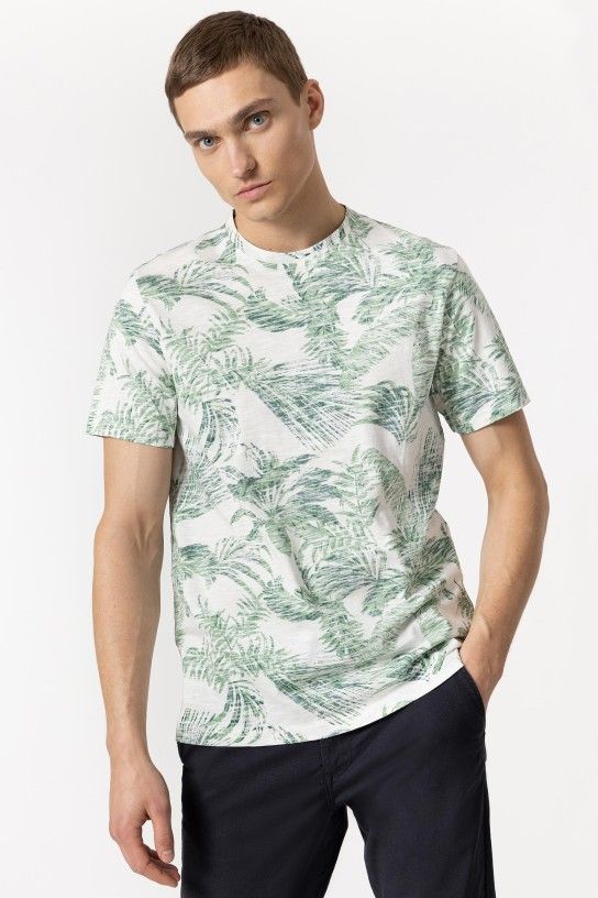 Camiseta Cavin tropical