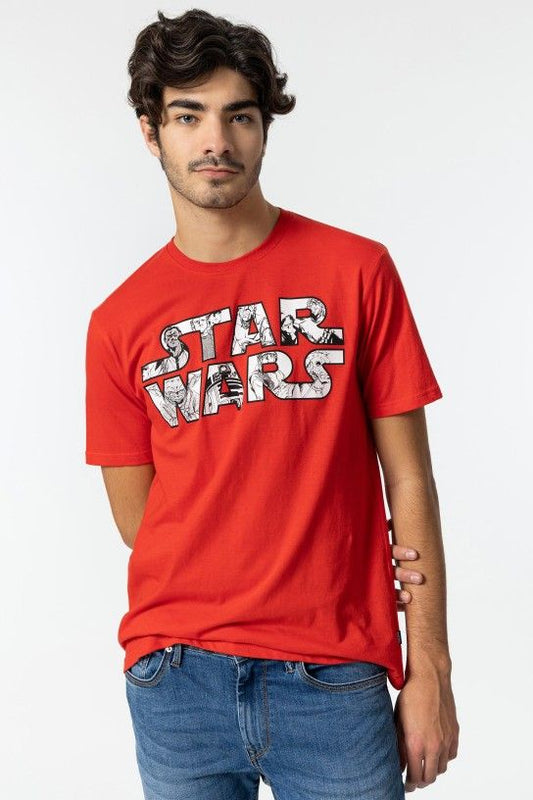 Camiseta Star Wars Roja