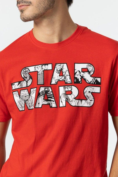 Camiseta Star Wars Roja