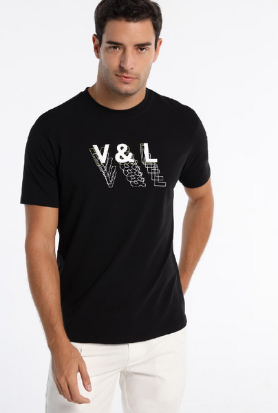 Camiseta V&L Negra