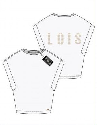 Camiseta Lois Alma-Alys Blanca