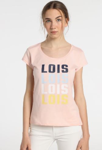 Camiseta Lois Logo Multi-R