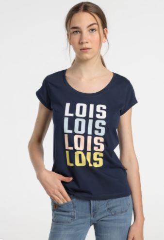 Camiseta Lois Logo Multi-M