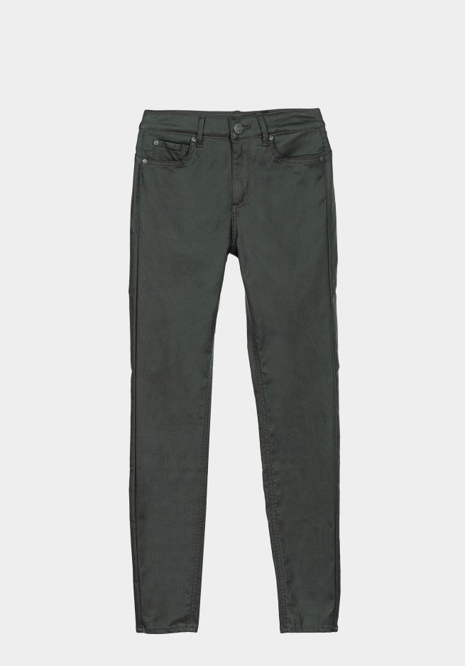 Jeans poli piel Curvy Verde