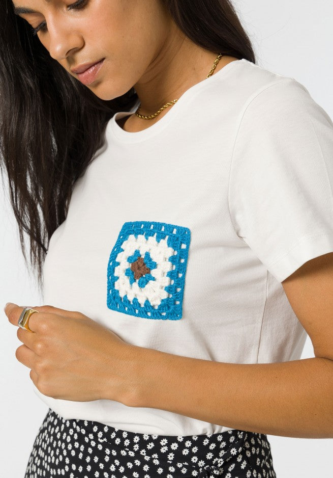 Camiseta Bolsillo Crochet TFS