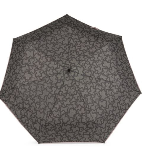 Paraguas plegable Kaos Icon nude y negro
