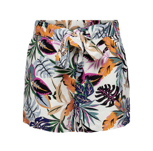 Short Mujer flores