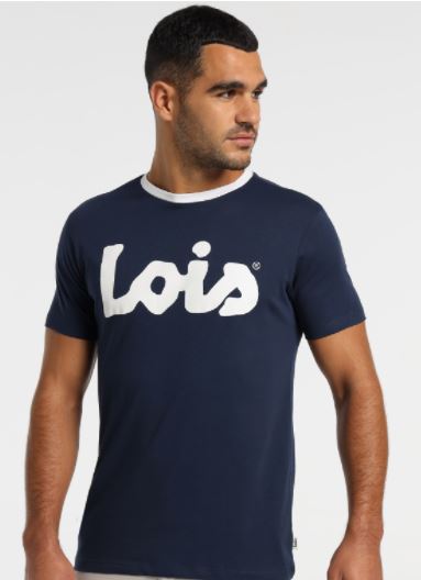 Camiseta Lois Basic Marino